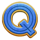 3 totem animals blue q symbol icon