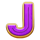 3 totem animals purple wooden j symbol icon