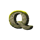 3 wild gorillas q symbol icon