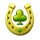 3 wild jockeys clover symbol icon
