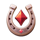 3 wild jockeys diamond symbol icon