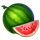 3 wild jokers carnival watermelon symbol icon