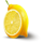 3 wild jokers lemon symbol icon