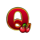 3 wild sevens q symbol icon