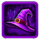 3 witch pots witch hat symbol icon