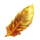 3 wonders phoenix gold feather symbol icon