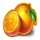3x3 football strike hold the spin orange symbol icon