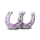 3x5 double blazing horseshoe symbol icon