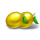3x5 double blazing lemon symbol icon