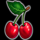 40 burning hot bell link cherry symbol icon