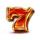 40 diamond hot 7 symbol icon