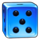 40 extra crown classic dice 1 symbol icon