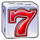 40 extra crown classic dice 7 symbol icon