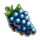 40 extra crown grapes symbol icon