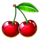 40 glossy hot cherries symbol icon