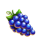 40 glossy hot coin boost grape symbol icon