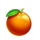 40 glossy hot coin boost orange symbol icon