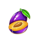 40 glossy hot coin boost plum symbol icon