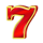 40 glossy hot coin boost seven symbol icon