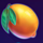 40 golden coins lemon symbol icon