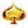 40 happy seven spades symbol icon