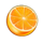 40 hot diamond desire orange symbol icon