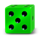 40 joker roll clover chance dice 5 symbol icon