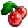40 pixels cherries symbol icon
