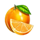 40 power hot coin boost orange symbol icon