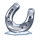 40 sevens santa horseshoe symbol icon