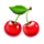 40 shining rainbow clover chance cherry symbol icon