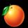 40 super fruits bell link orange symbol icon