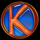 40 zodiac wheel bell link k symbol icon