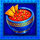 4 chili pots hold and win food symbol icon