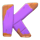 4 crazy cluckers k symbol icon