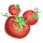 4 crazy cluckers tomato symbol icon