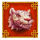 4 dragon pots tiger symbol icon
