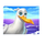4 fantastic fish puffer pots gull symbol icon