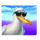 4 fantastic lobsters gold gull symbol icon