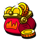 4 super piggypots hold and win pouch symbol icon