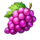 4 supercharged clovers hold and win grape symbol icon