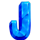 4 wild riches j symbol icon