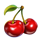 5 boost hot cherry symbol icon