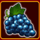 5 dazzling hot grapes symbol icon