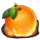 5 fire fruits orange symbol icon