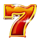 5 hot diamond desire lucky seven symbol icon
