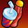 5 reel drive juice symbol icon
