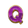 5 wild buffalo 3 q symbol icon