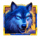5 wild buffalo 3 wolf symbol icon