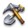 5k gold mine dream drop shovel symbol icon
